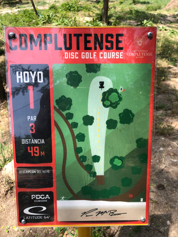 ¿Dónde puedo jugar al disc golf?