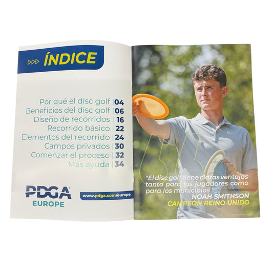 PDGA Europe - Cómo instalar un recorrido de disc golf