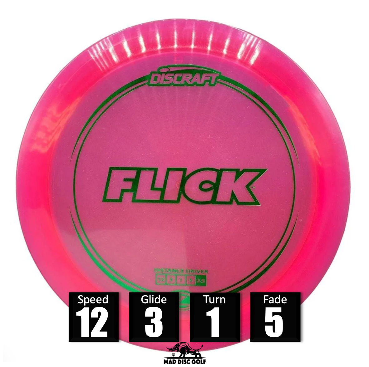 disco de disc golf discraft flick