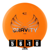 orange disco golf disc