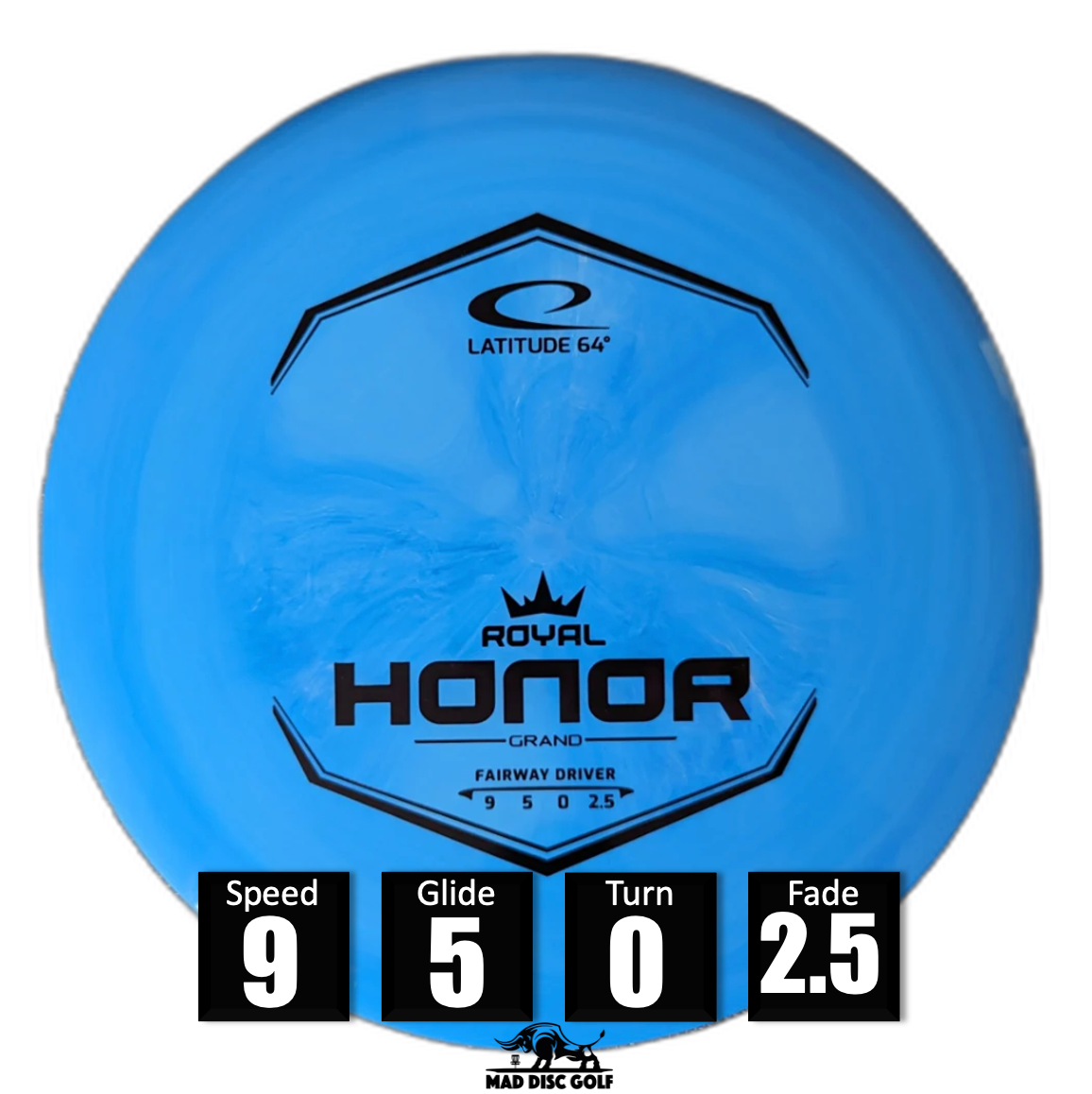 disc golf disc blue