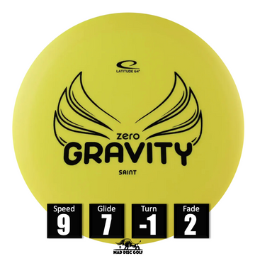 disc golf driver yellow saint