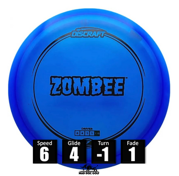 disco de disc golf en azul - discraft