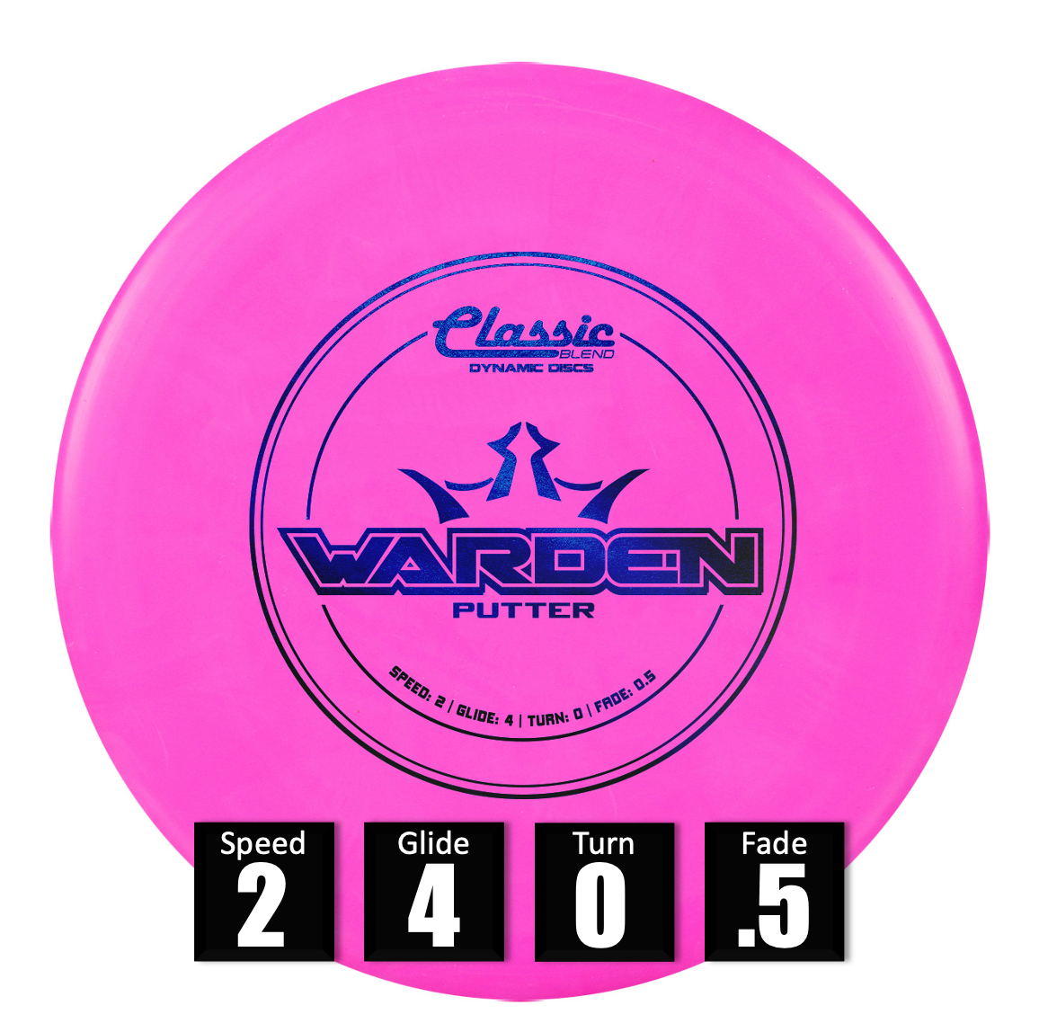 disc-disco-discgolf-frisbee-dynamic-discs-classic-blend-warden-putter