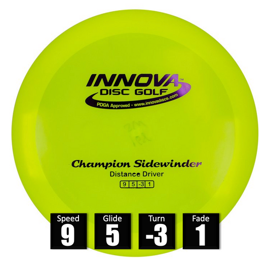 innova sidewinder champion driver spain canasta cesta discos golf frisbeegolf discogolf españa