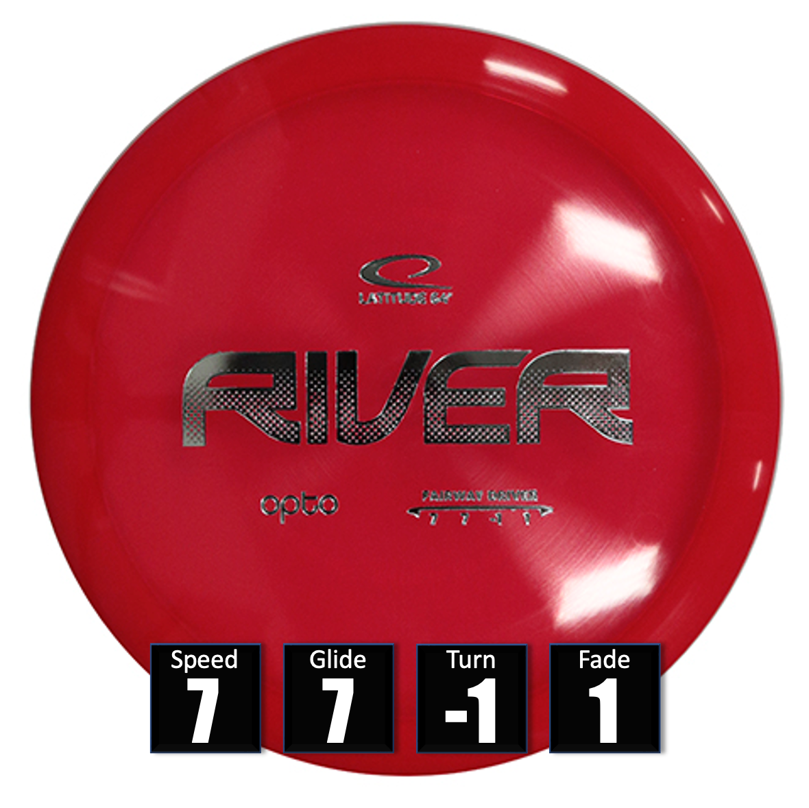 latitude 64 river opto driver -frolf-spain-canasta-cesta-discos-golf-frisbeegolf-discogolf-españa